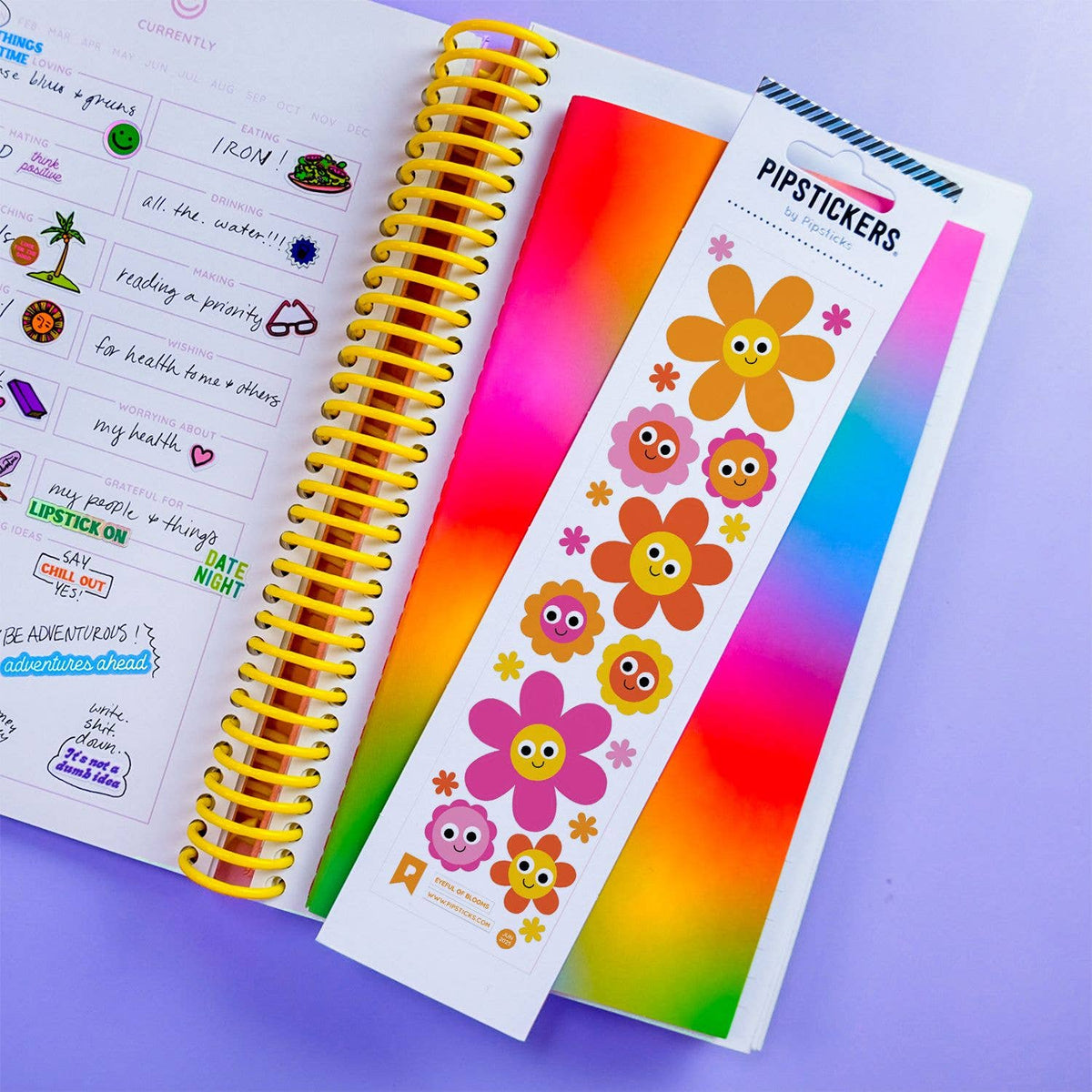 Googly Eyed Eyeful of Blooms Stickers