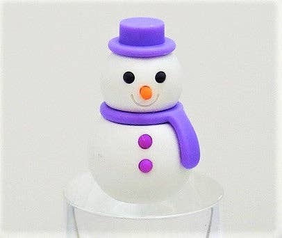 Iwako Snowman Erasers