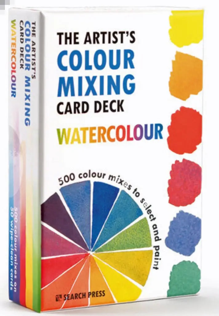 Art Color Mixing Card Deck: Watercolor