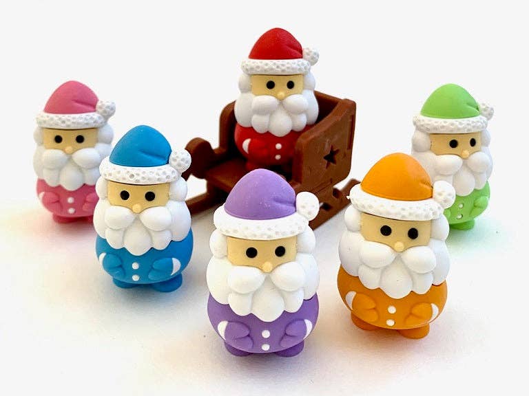 Iwako Santa Claus Erasers