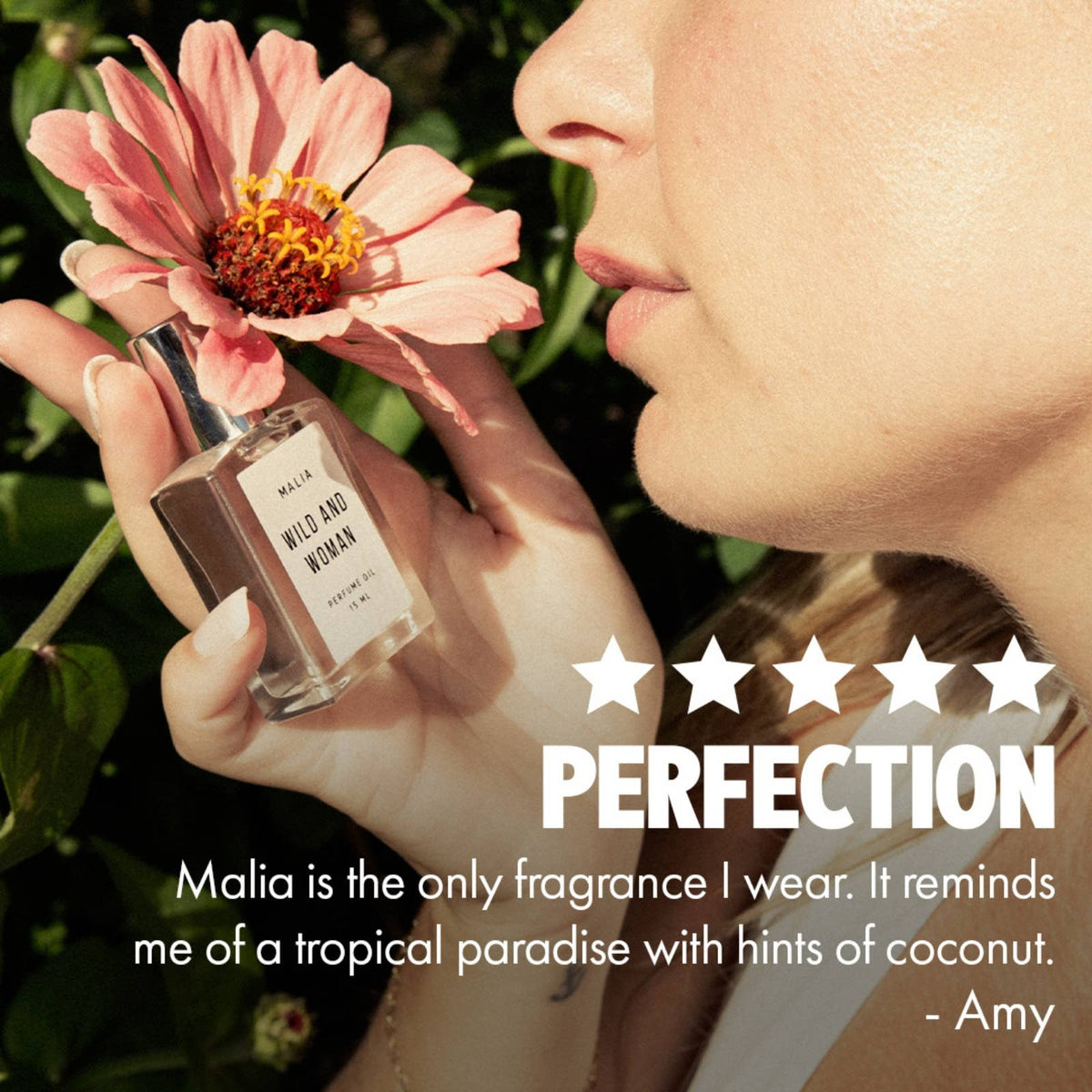 Malia Perfume Oil - The Island Girl - Coconut Perfume