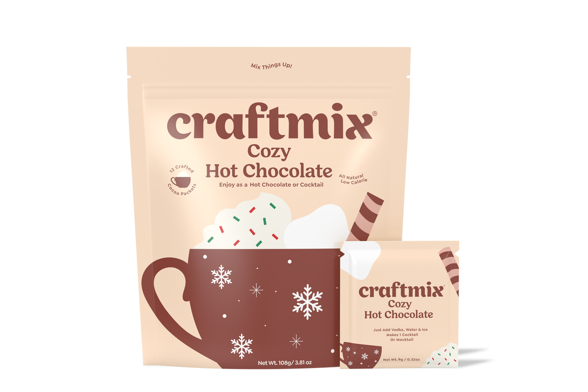 Cozy Hot Chocolate &amp; Cocktail Mixer - 12 Servings Multipack