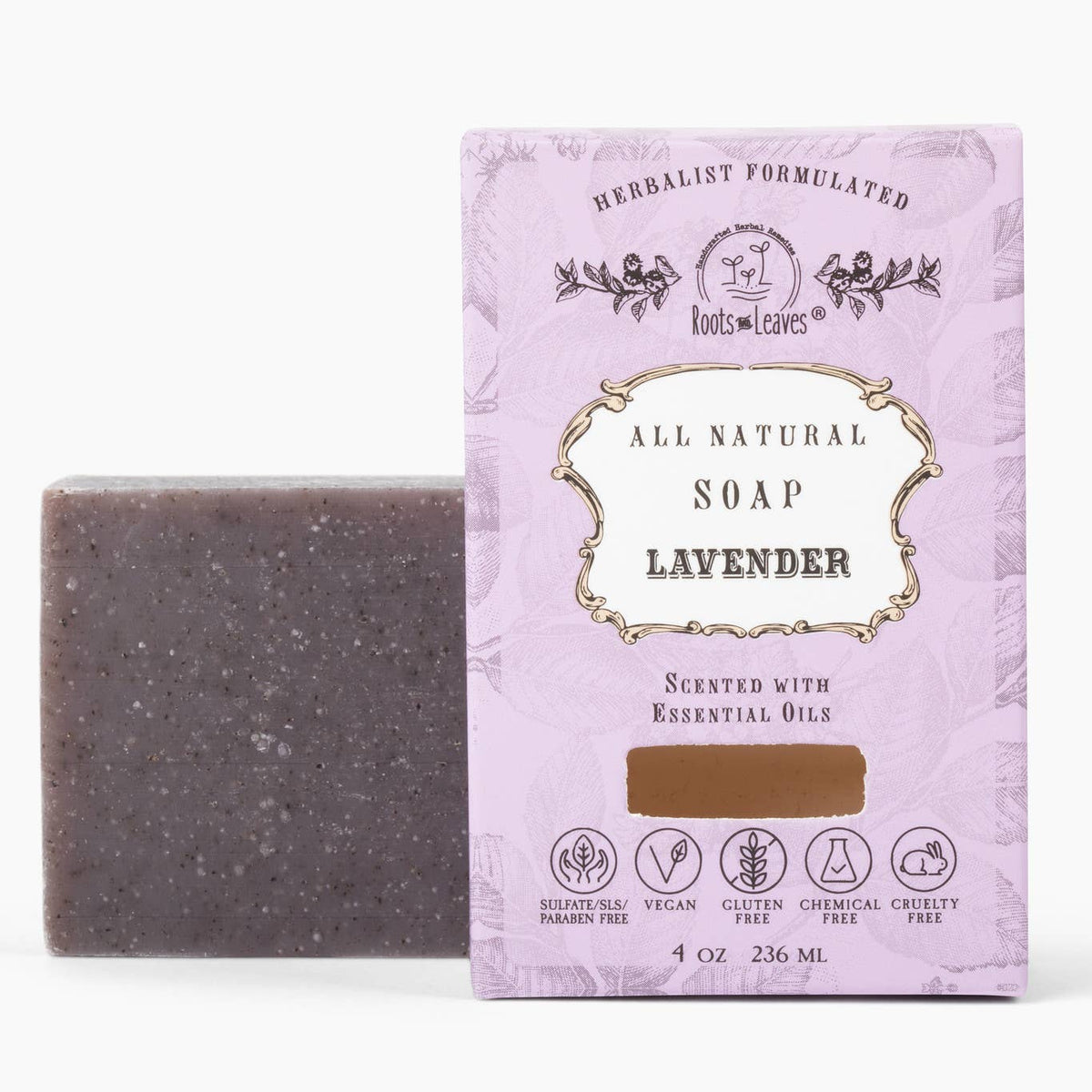 Lavender Bar Soap - Organic + Vegan