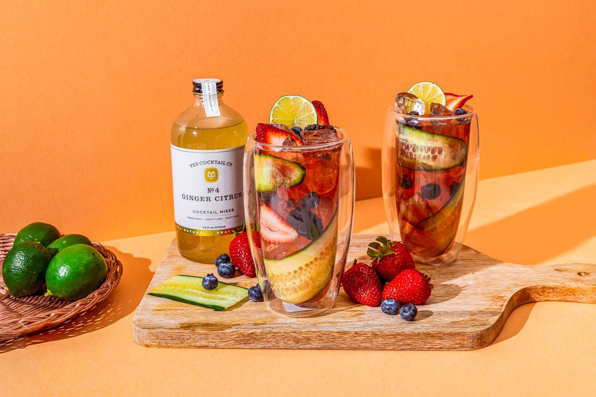 Summer Seasonal: Ginger Citrus Cocktail Mixer