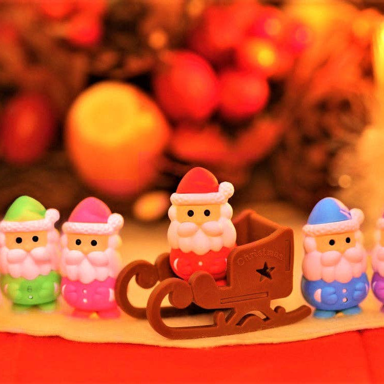 Iwako Santa Claus Erasers