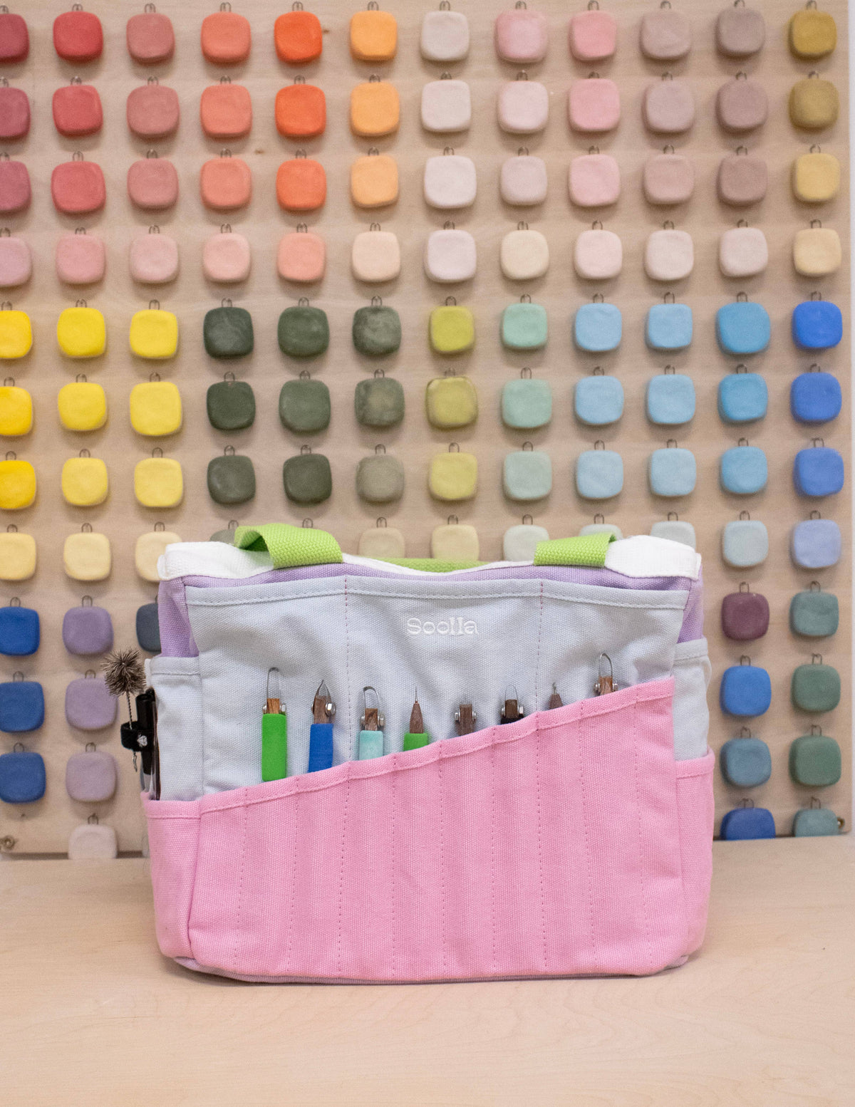 Soolla Studio Artist Bag - Forest Green