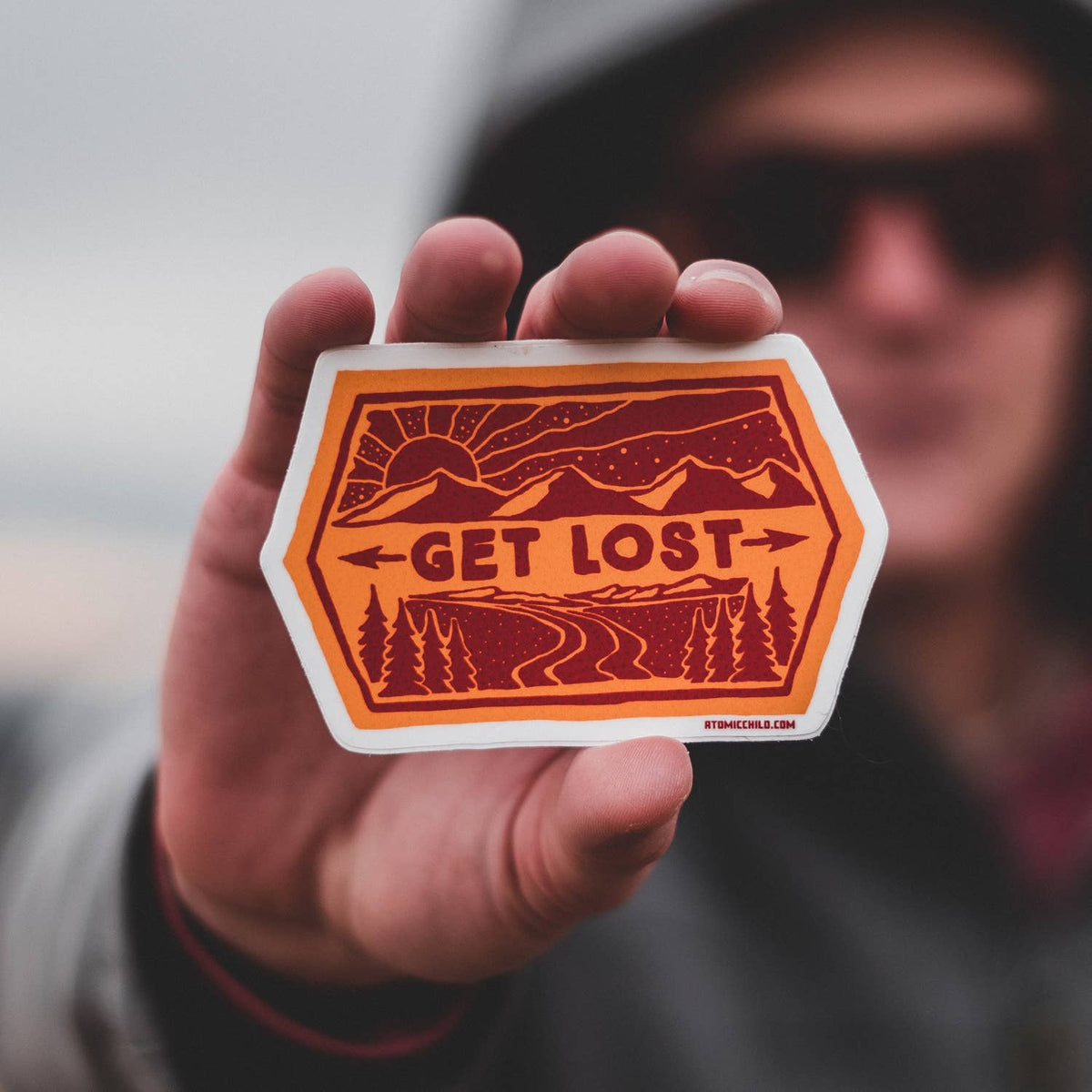 Get Lost Sticker