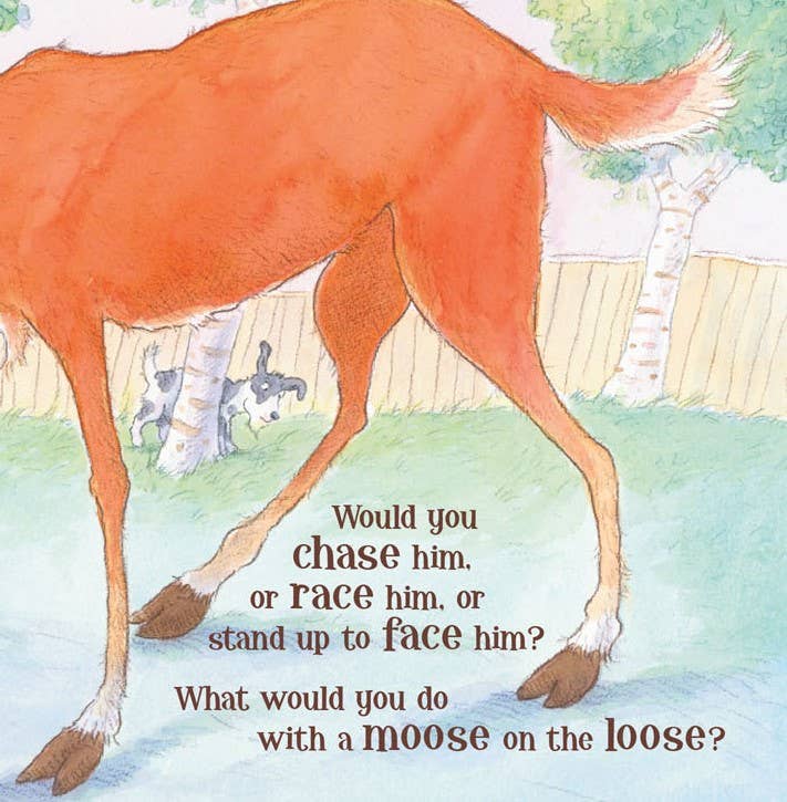 Moose on the Loose Children&#39;s Picture Book