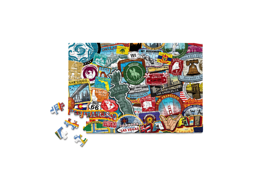 Road Trip - USA! Micro Puzzle