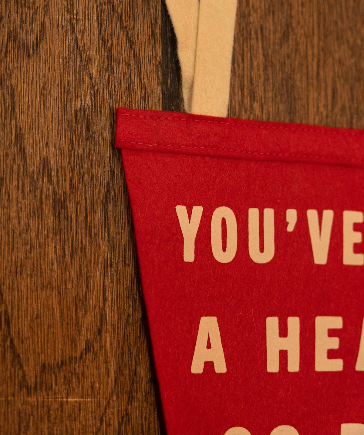 You've Got A Heart So Big Pennant • Tom Petty x Oxford Pennant
