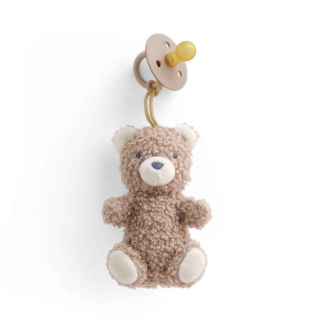 Bitzy Pal Natural Rubber Pacifier &amp; Plush