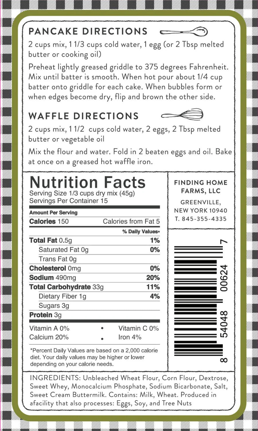 Buttermilk Pancake & Waffle Mix