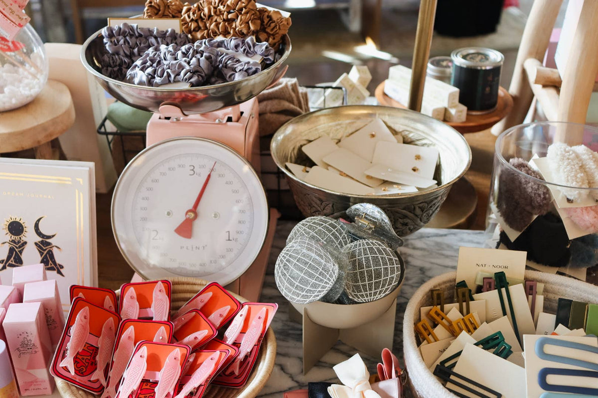 Glittery Disco Ball Hair Claw Clip