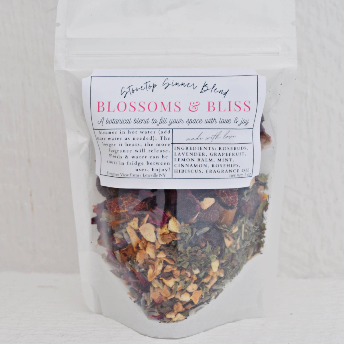 Floral Botanical Simmer Pot Kit