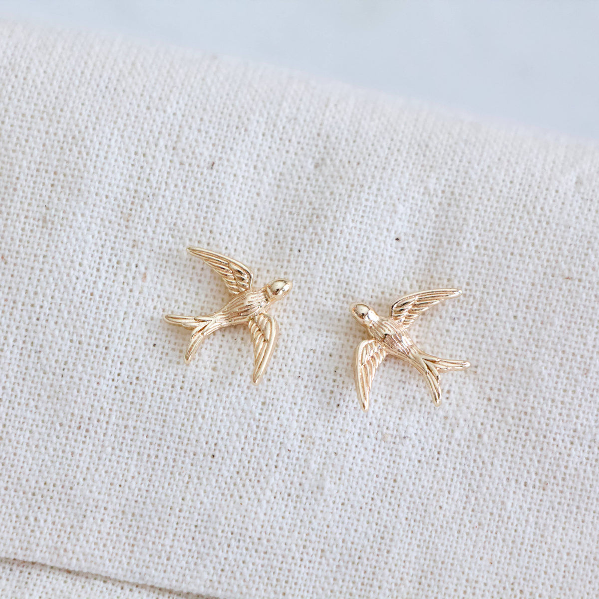 Swallow Stud Earrings