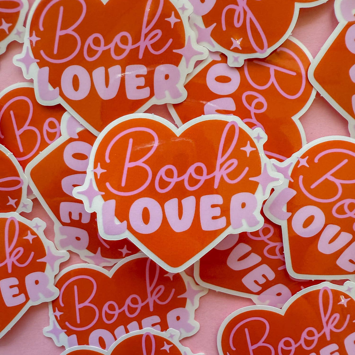 Book Lover Vinyl Sticker