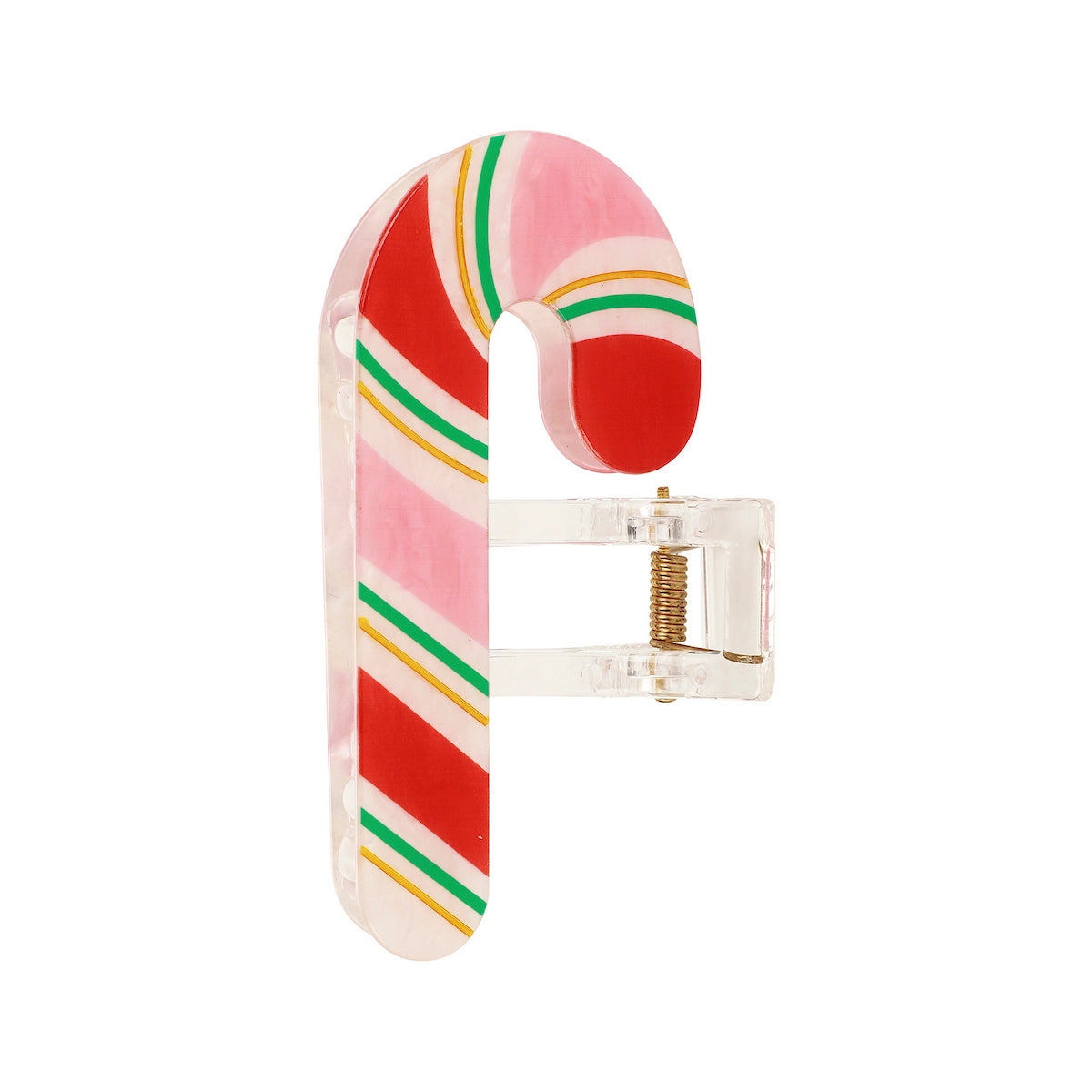 Candy Cane Hair Clip