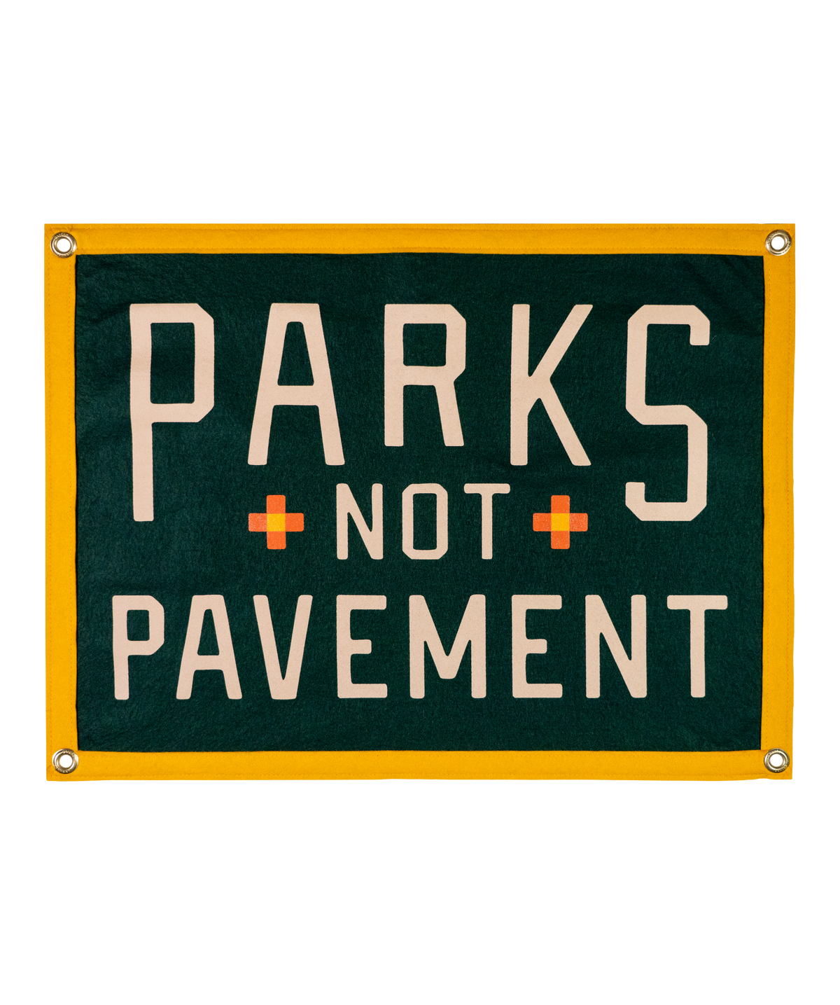 Parks Not Pavement Camp Flag