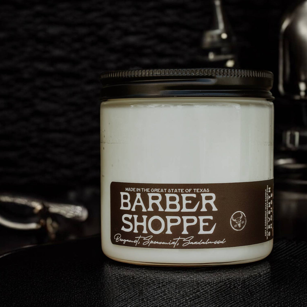 Barber Shoppe - Bergamot &amp; Amber Candle