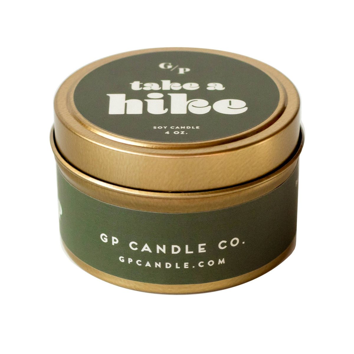 Take A Hike 4 oz. Candle Tin