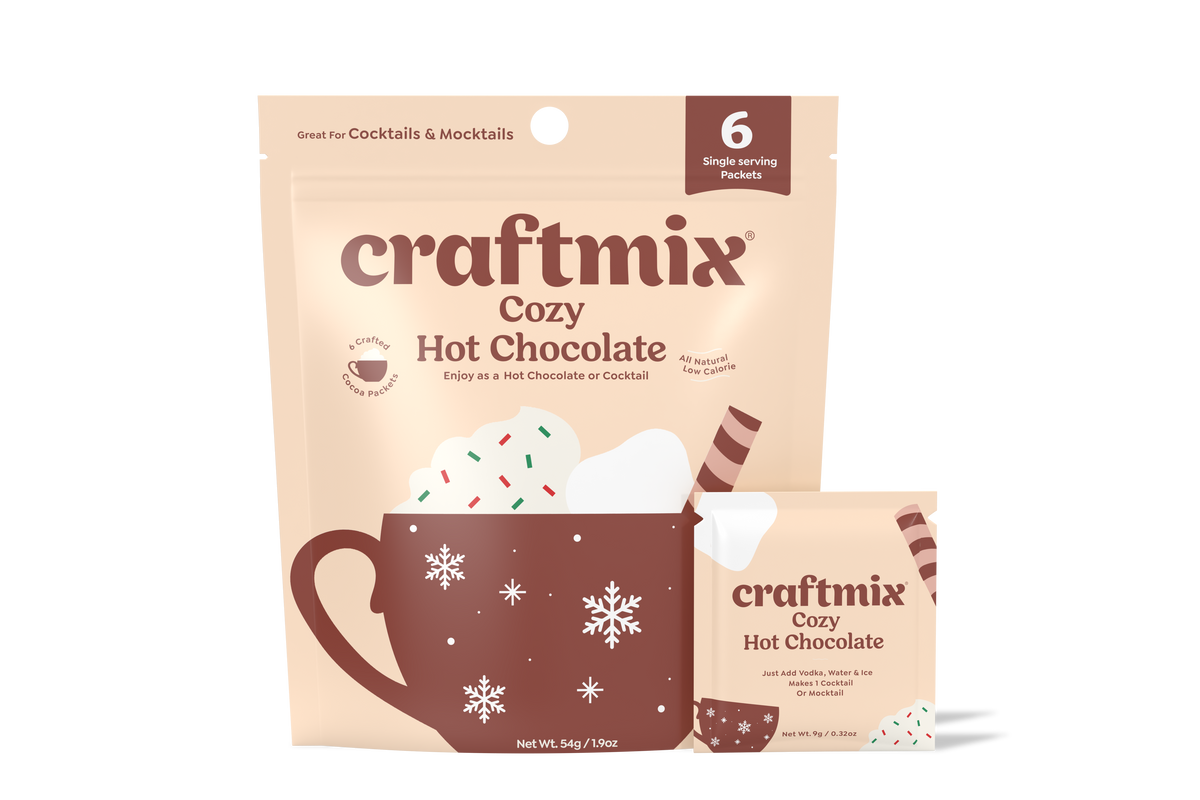 Cozy Hot Chocolate &amp; Cocktail Mixer - 6 Servings Multipack