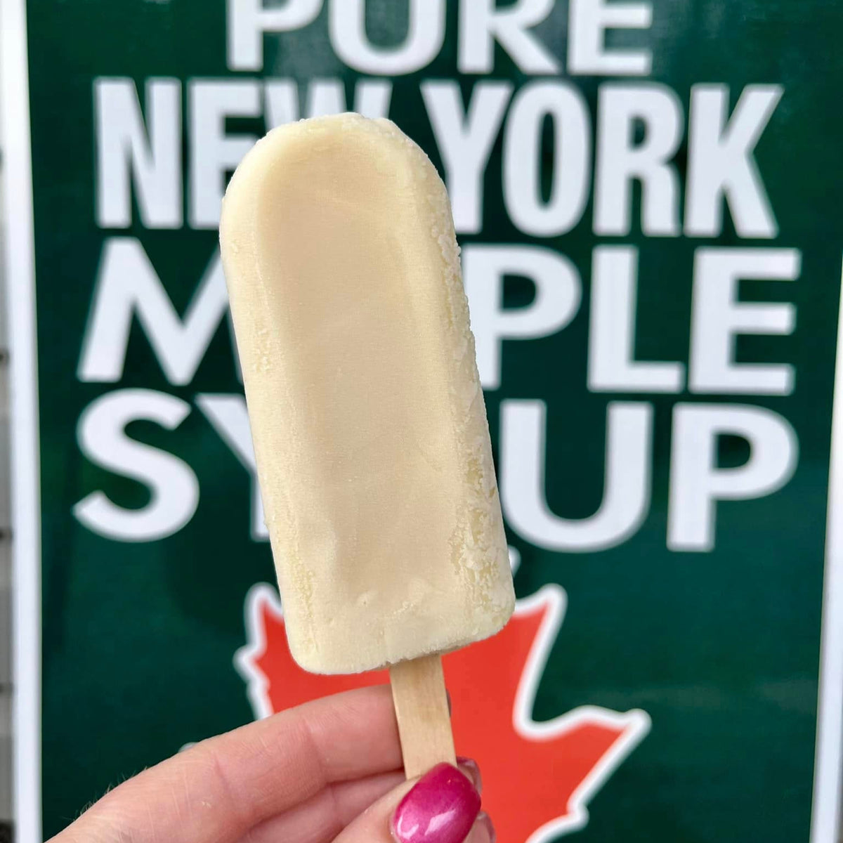 Maple Ice Cream Bar by Shaw’s