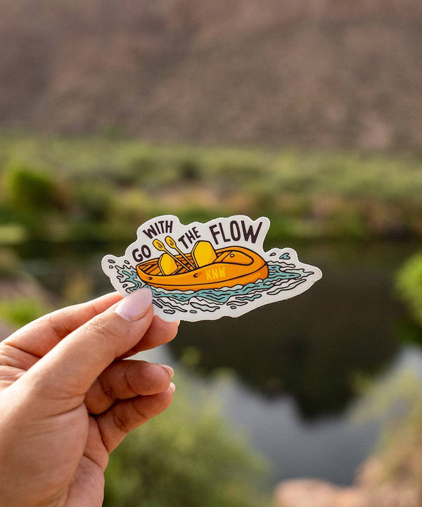 Go With the Flow | Sticker - Almost Local Shop