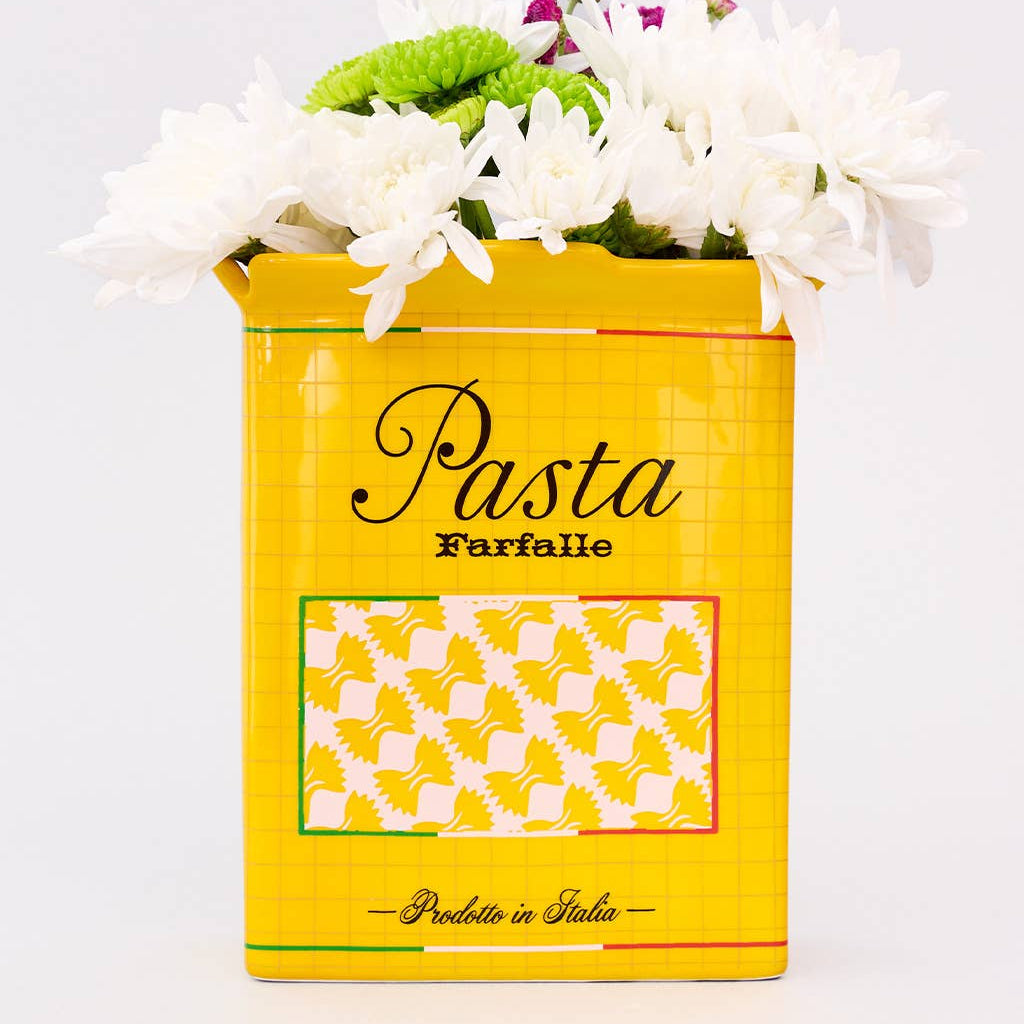 Pasta Box Ceramic Vase