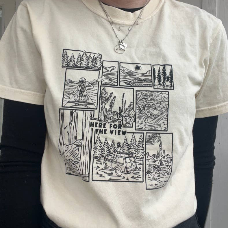 Here For The View T-Shirt