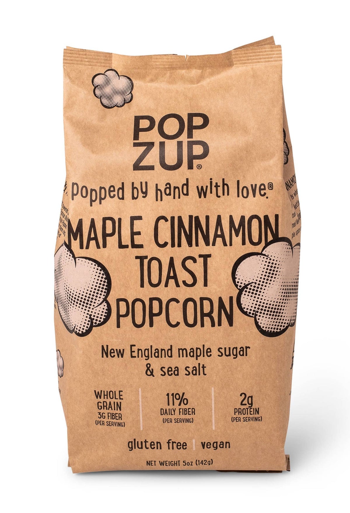 Maple Cinnamon Toast Popcorn Bags