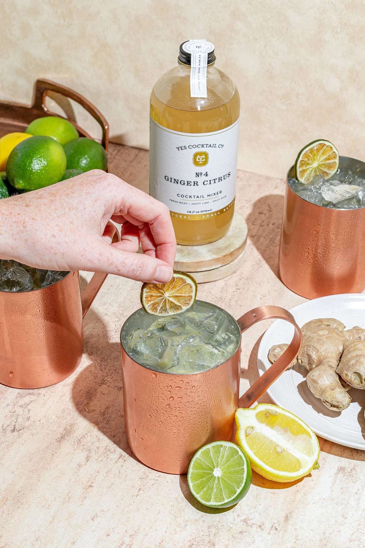 Summer Seasonal: Ginger Citrus Cocktail Mixer