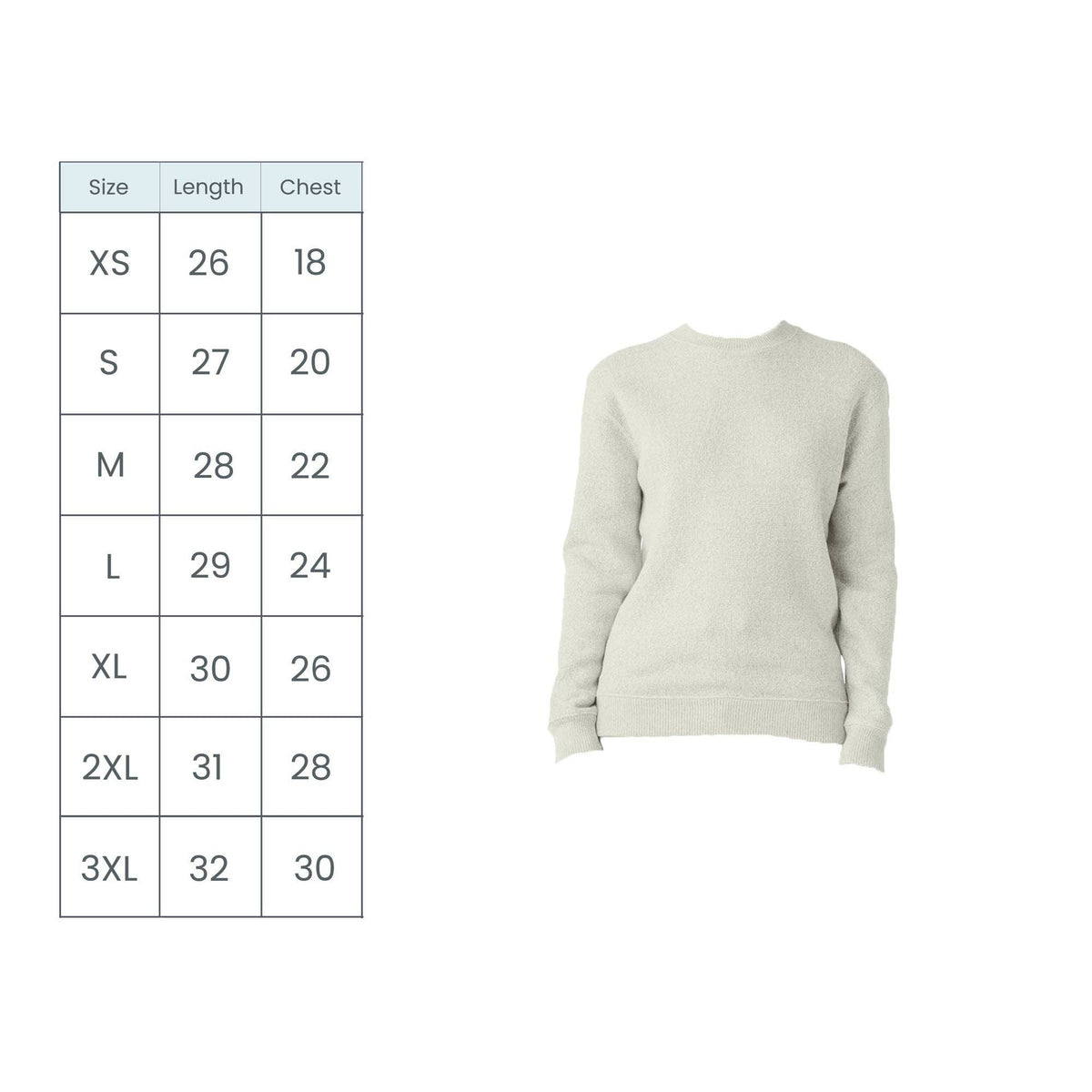 Clinton Cozy Knit Crewneck Sweatshirt