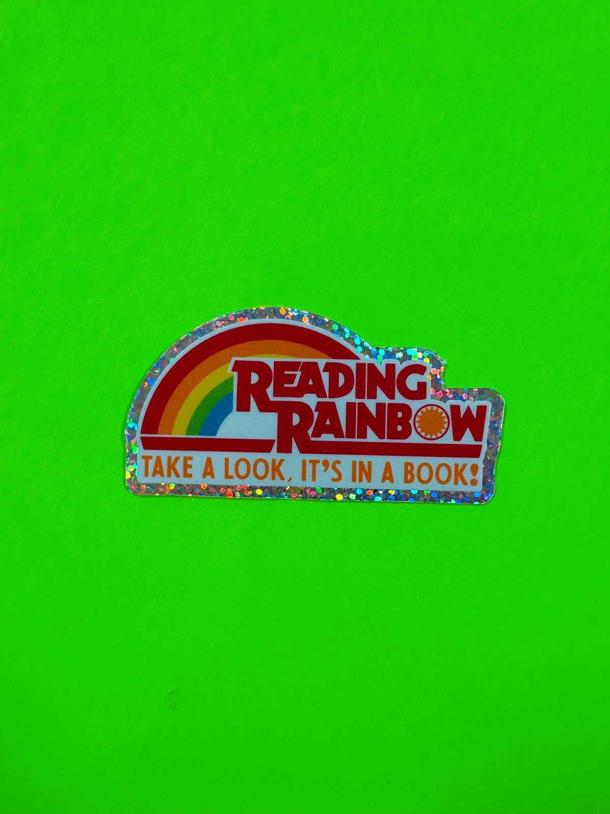 Reading Rainbow Sticker