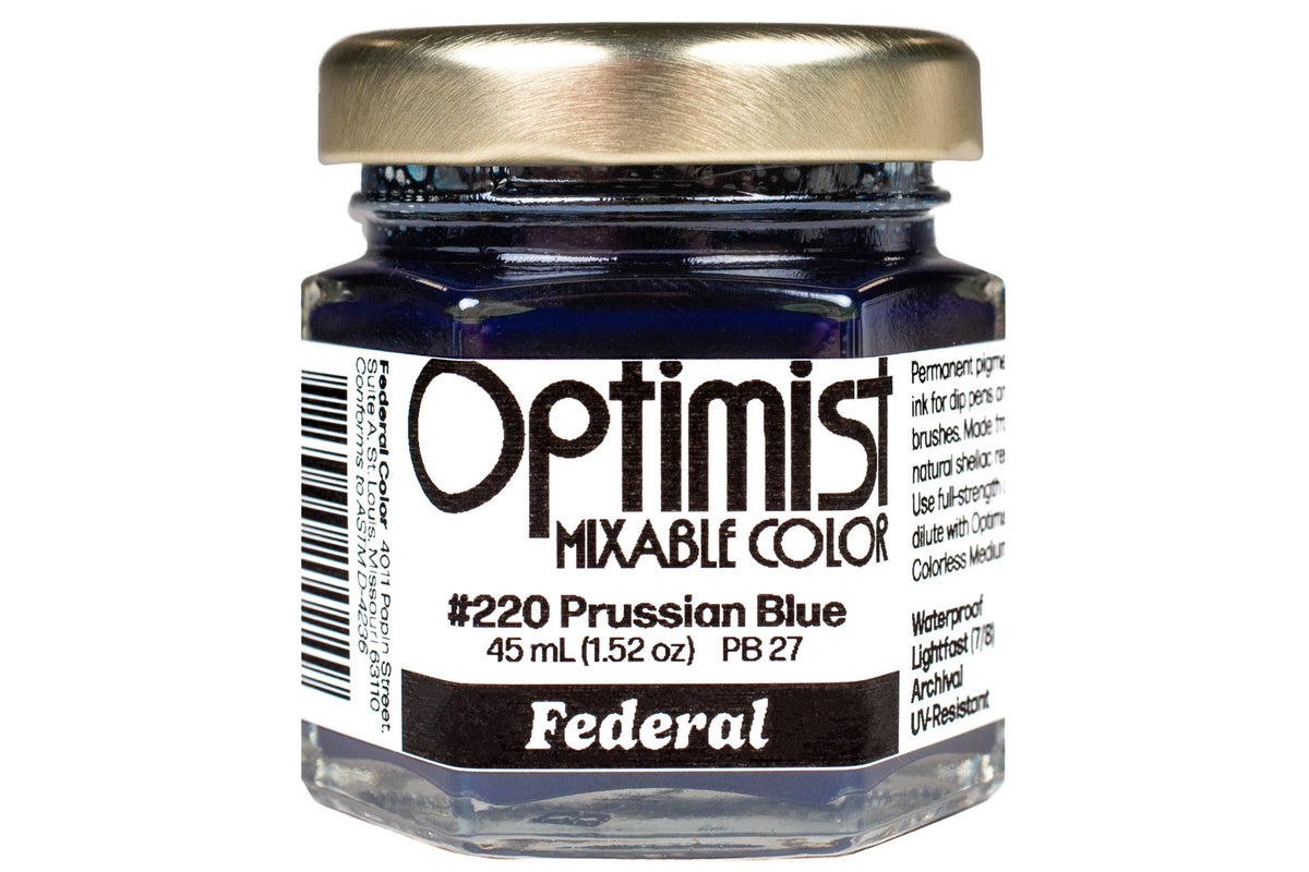 Optimist Pigment Ink, #220 Prussian Blue