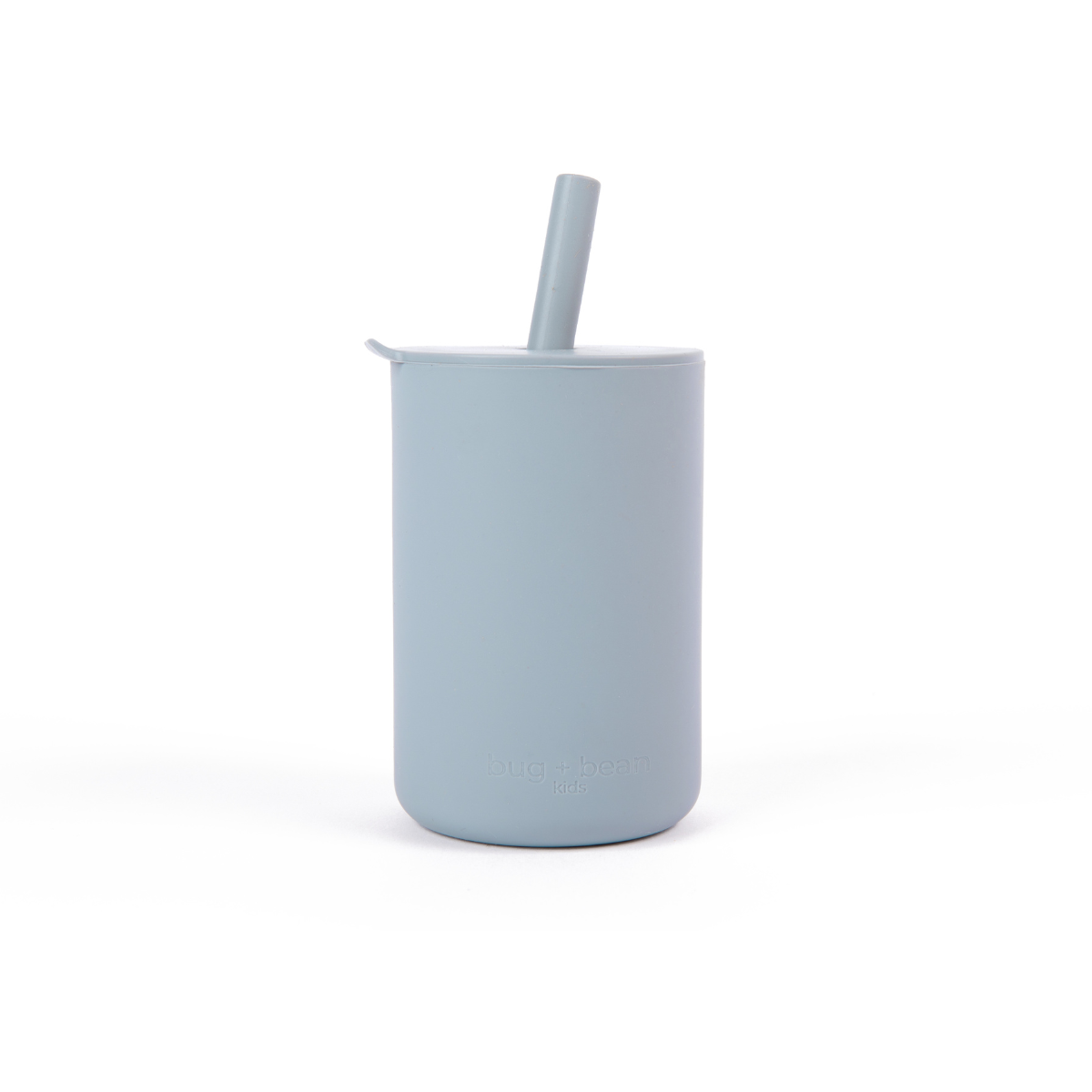 Silicone Baby/Toddler Cup with Lid + Straw – Cloud (6 oz)