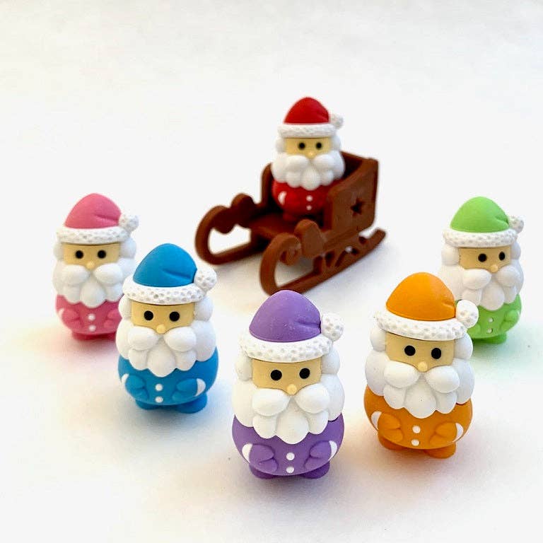 Iwako Santa Claus Erasers