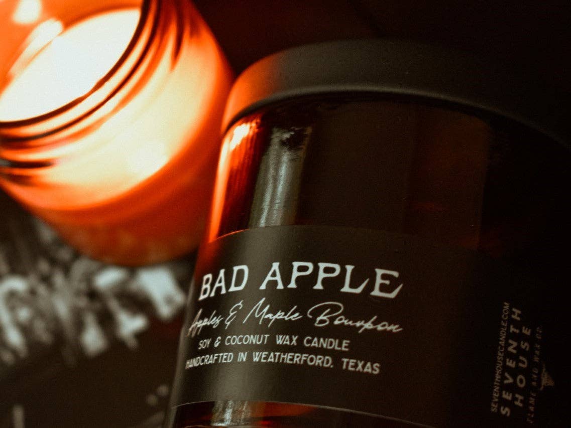 Bad Apple Candle