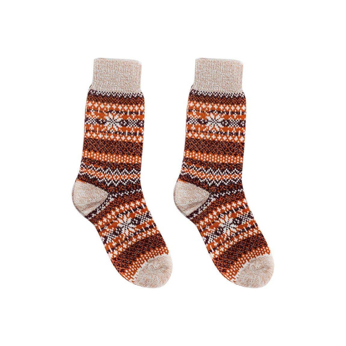 Nordic Socks – Pumpkin