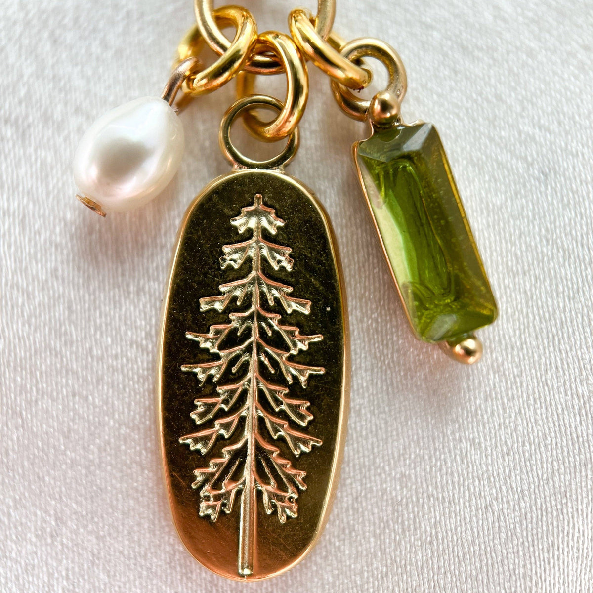 Pine Tree Trio Necklace