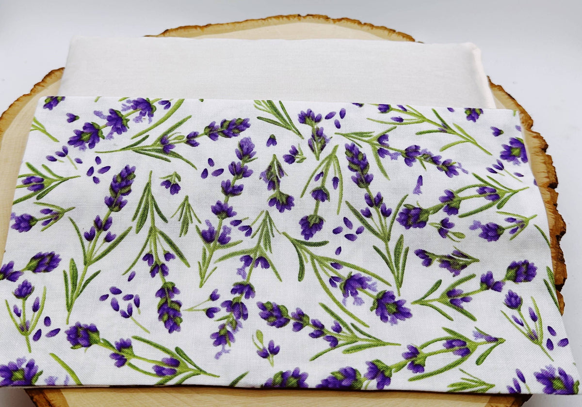 Lavender Eye Pillow with Washable Cover-White Lavender Field