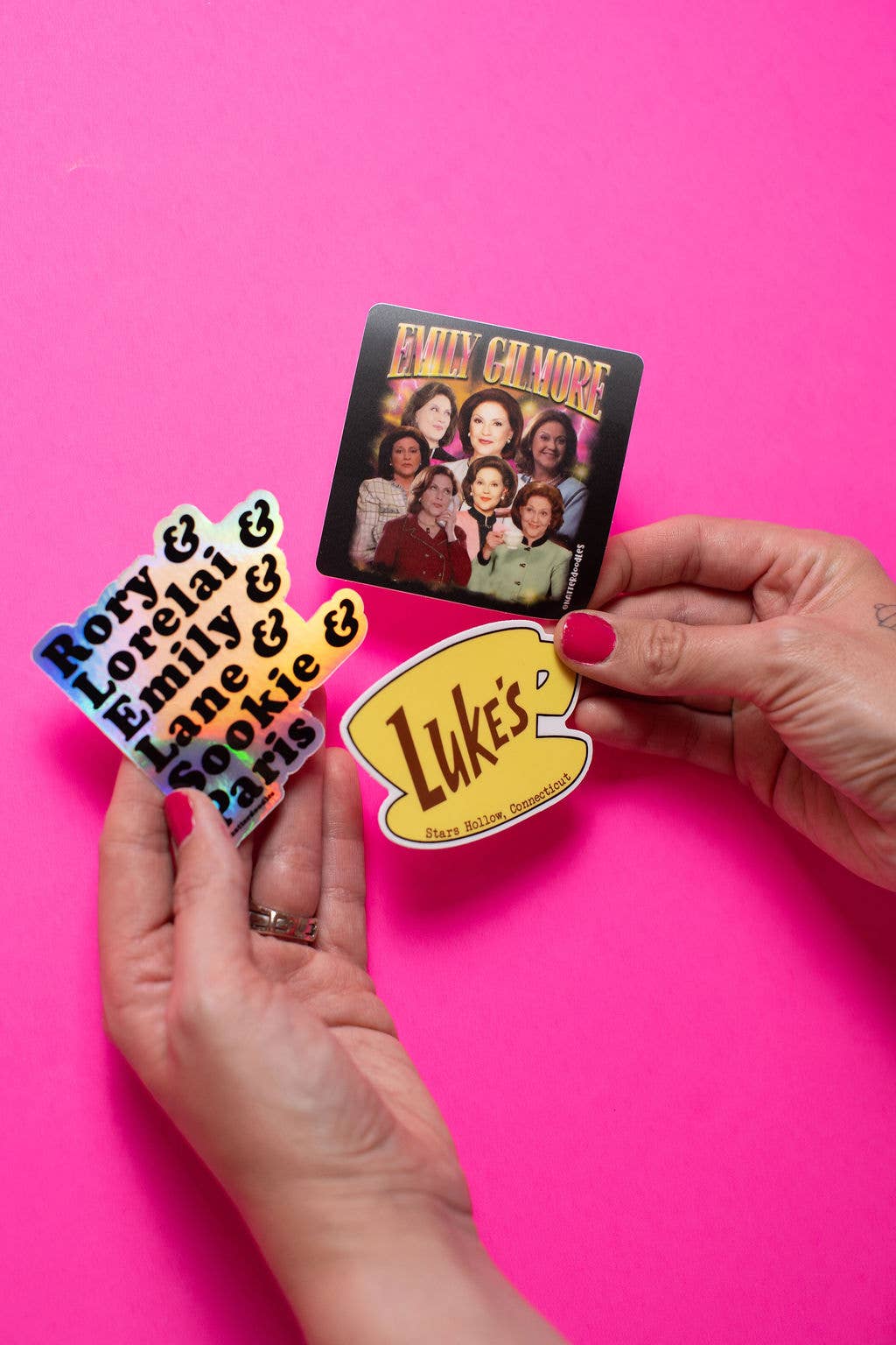 Luke’s Diner Gilmore Girls Waterproof Sticker