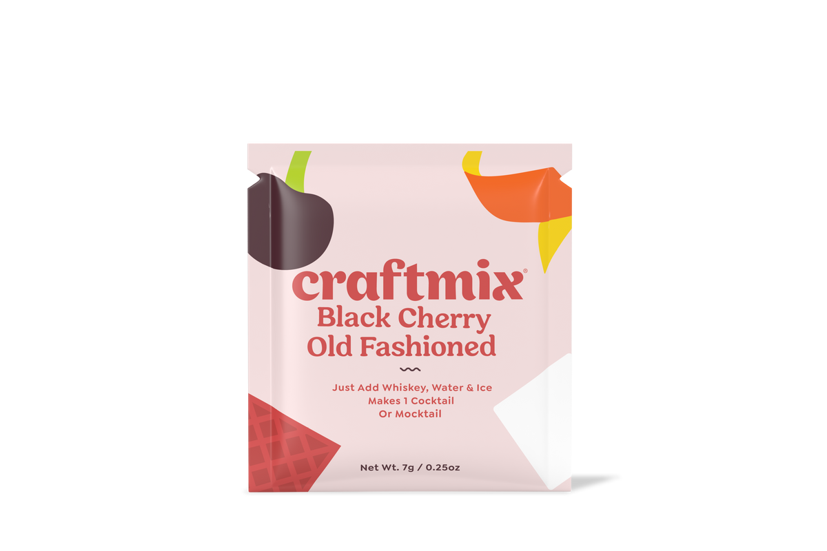 Black Cherry Old Fashioned Cocktail Mixer - Single Packets