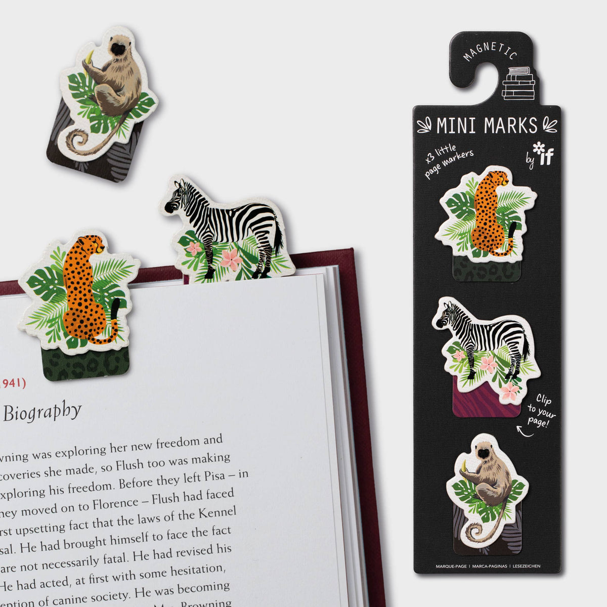 Mini-Marks Magnetic Bookmarks
