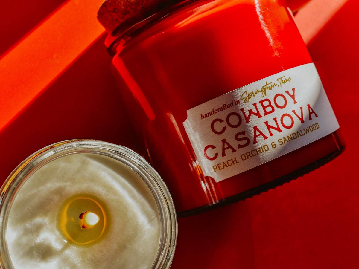 Cowboy Casanova - Limited Edition Valentine Candle