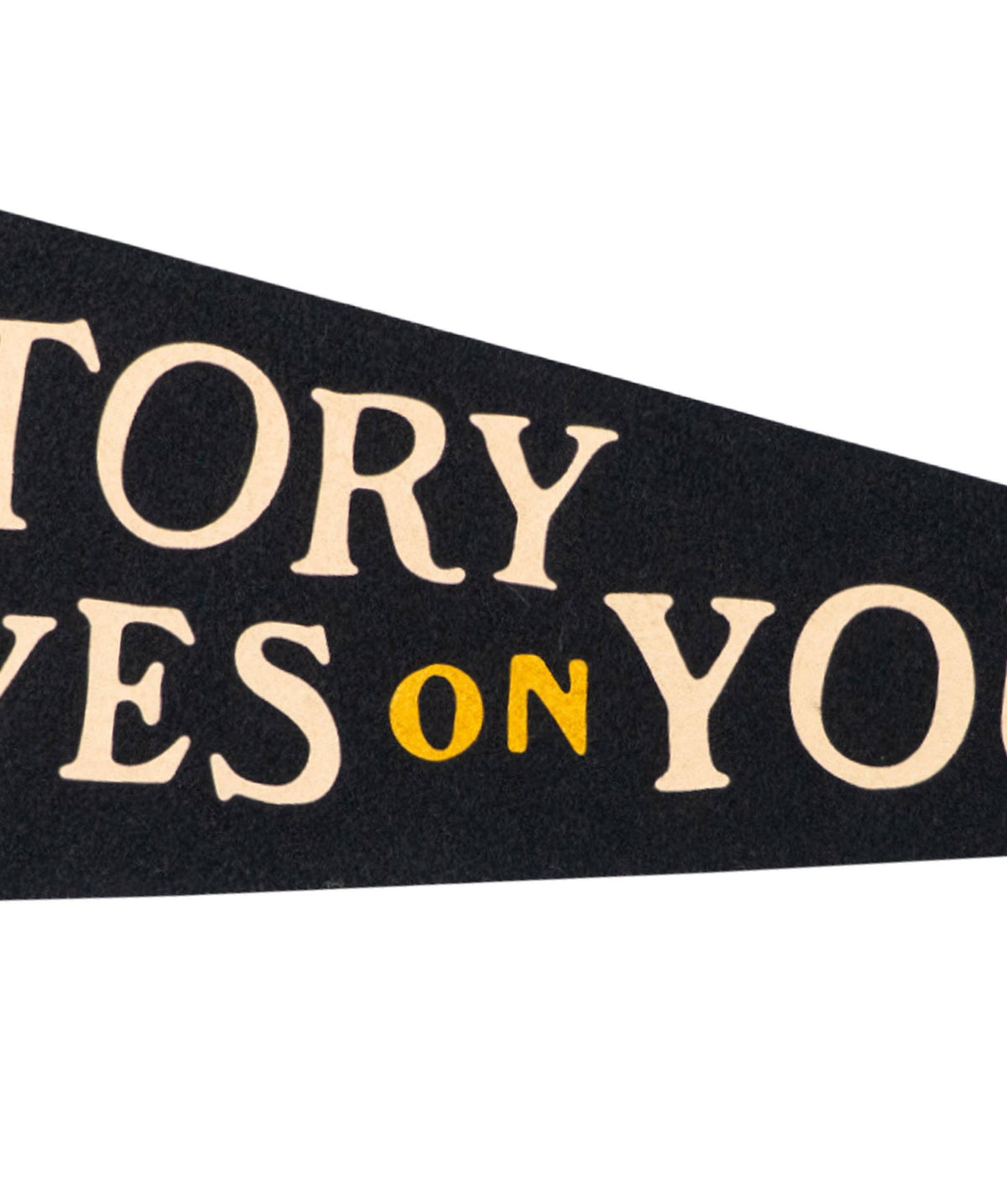 History Has Its Eyes On You Pennant • Hamilton x Oxford Pennant