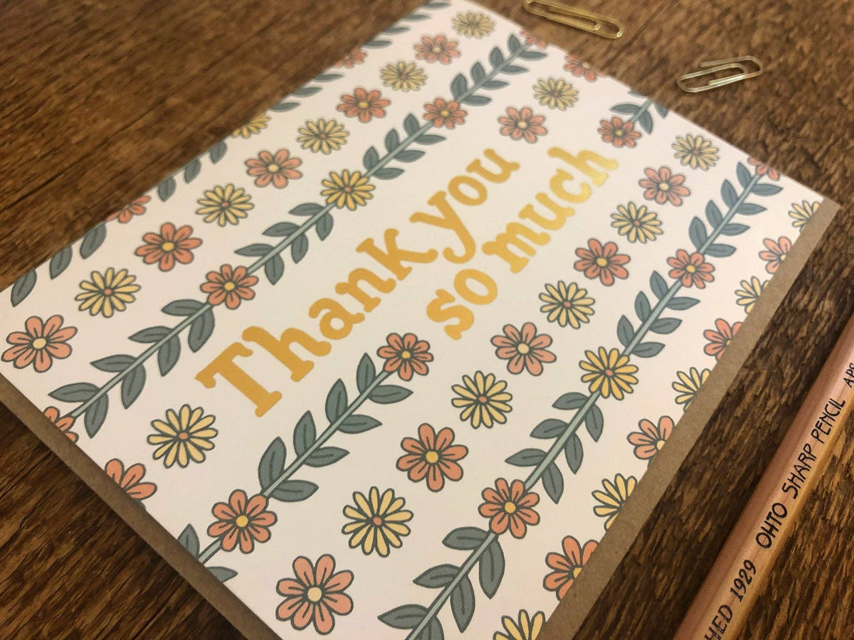 Thank You So Much Card