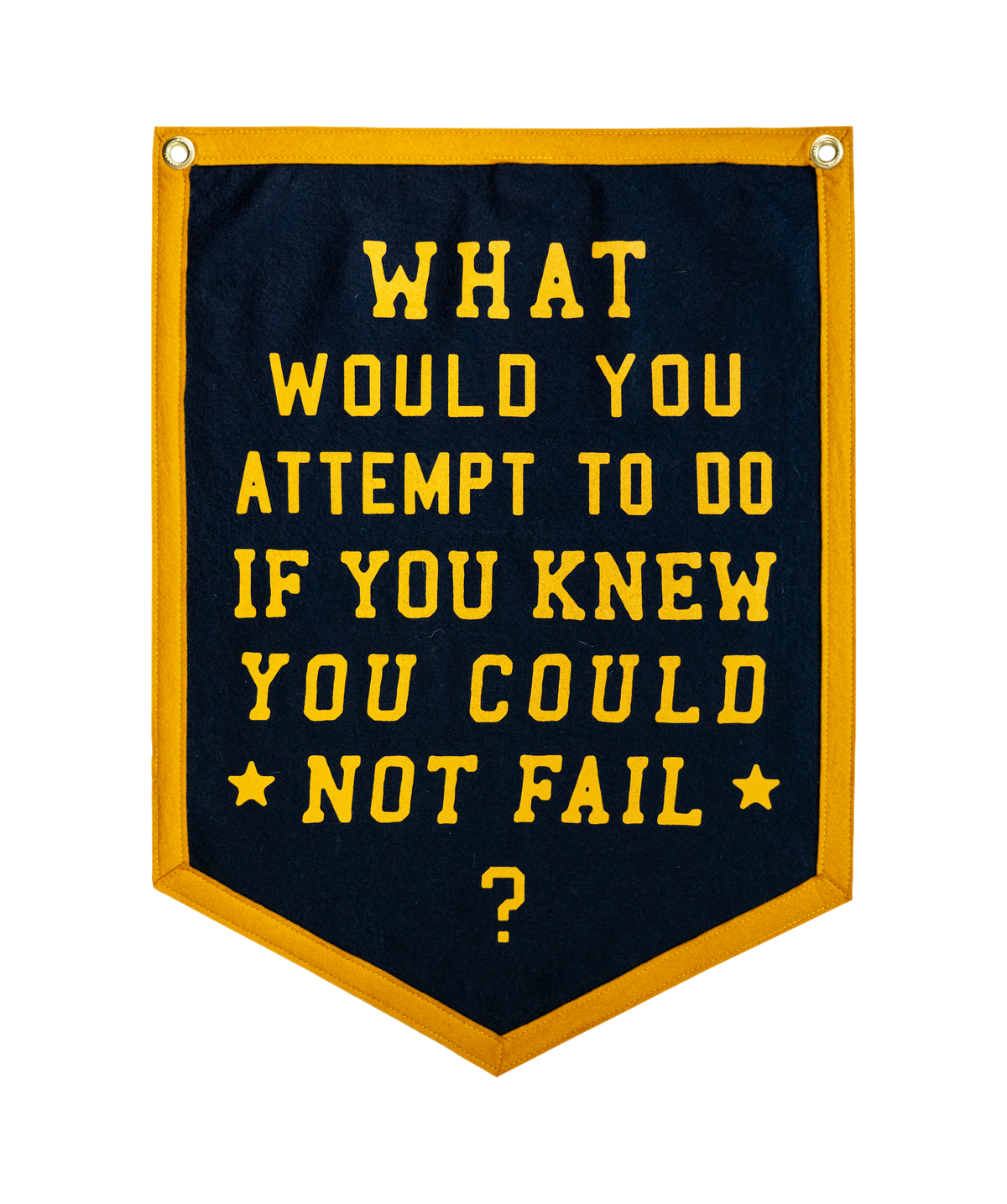 What Would You Attempt To Do Camp Flag • Unreasonable Hospitality x Oxford Pennant