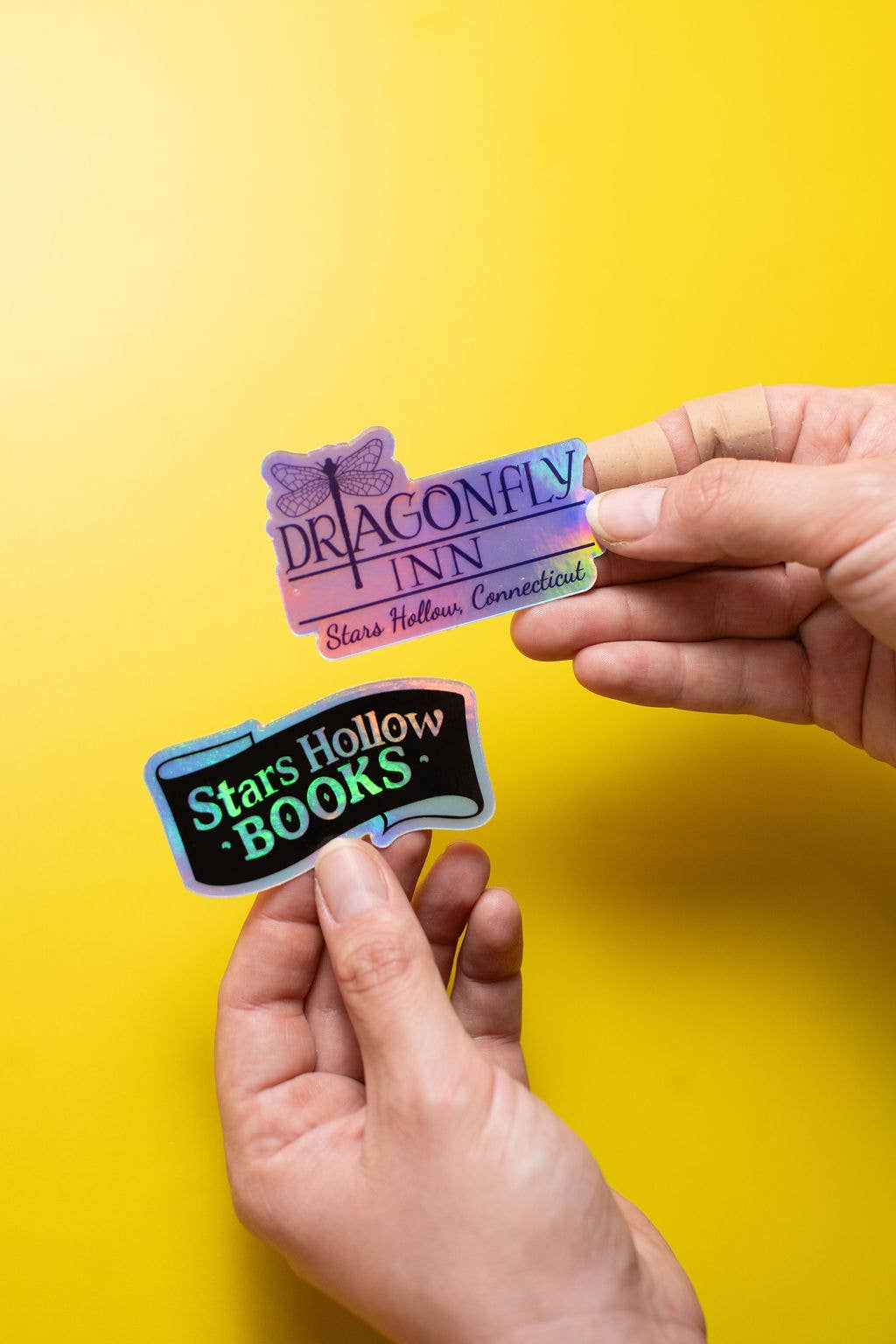 Stars Hollow Books Holographic Sticker – Gilmore Girls Fan