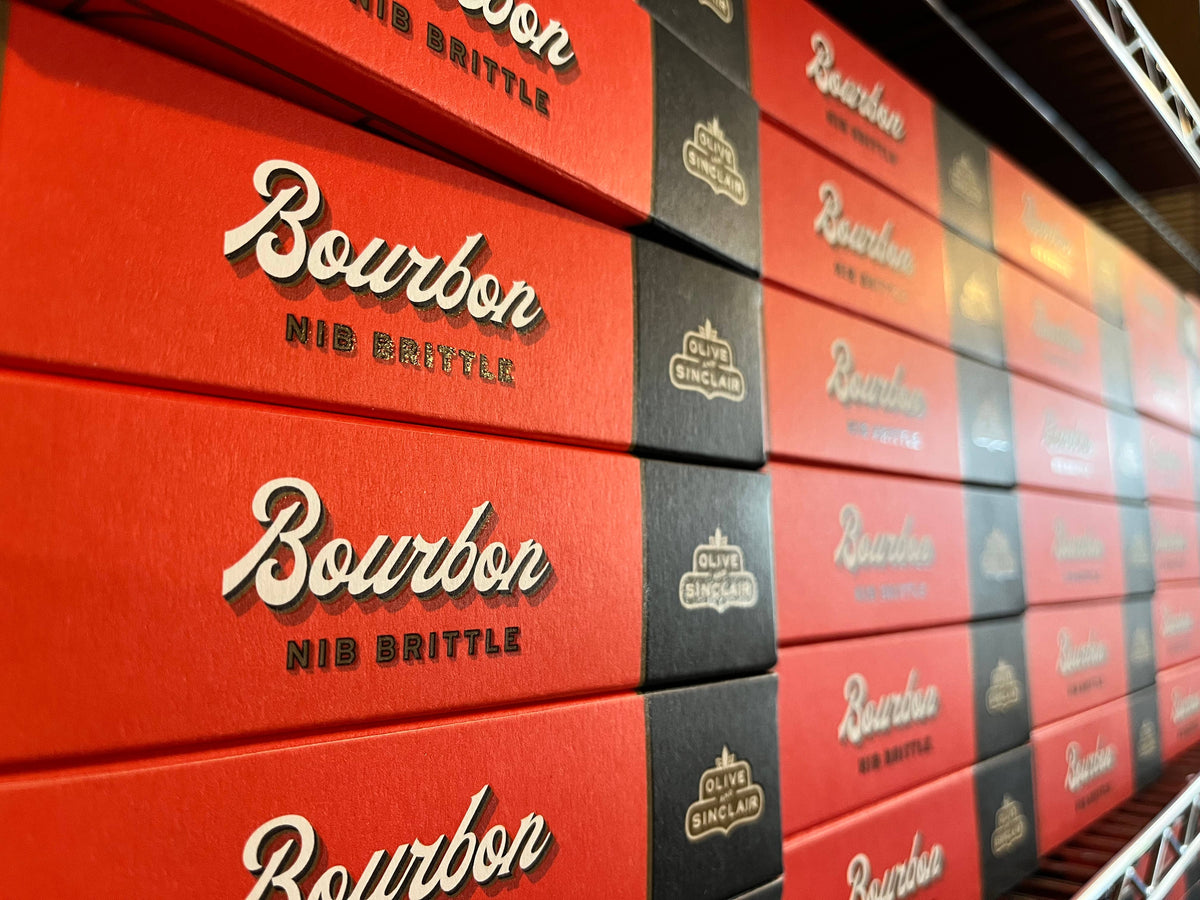 Bourbon Nib Brittle