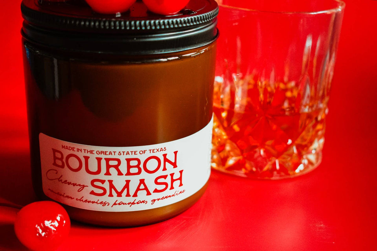 Bourbon Cherry Smash Soy Candle